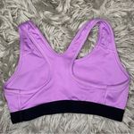 Nike  dri fit purple athletic racerback sports bra women's size XS Photo 1