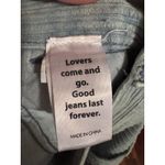 PacSun Baggy Carpenter Corduroy Pants Light Blue Size 26 Daisy Patch Photo 7