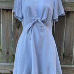 Lulus  Sea Day Light Blue Skater Dress Photo 1