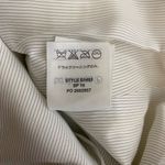 J.Crew Tweed Motorcycle Jacket with Fringe Women's 12 White Gold Career Preppy Photo 15