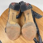 Trina Turk x INC Embroidered Kanata Anke Wrap Block Heels Black Multi 7.5 Photo 8