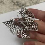 Avon Vintage Silver & Gold Tone Two Tone Blue Eye Butterfly Pin Brooch Photo 10