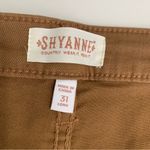 Shyanne  Brown Flare Jeans Photo 12