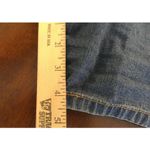 Old Navy  Maternity Womens Medium Blue‎ Denim Bib Overalls Cargo Shorts Pockets Photo 7