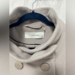 T Tahari  Women's Double-Breasted Pea Coat in Light cream Photo 2