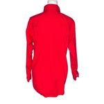 Mountain Lake  red button down small Photo 1