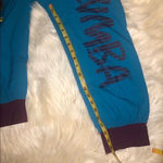 Zumba Fitness retro up/down cargo capri sz small Purple Photo 7