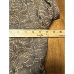 Coldwater Creek  Women’s Bold Floral Textured Jacket Blazer Open Front SIZE 6 Photo 4