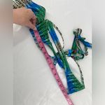 Rampage  multicolor halter style beaded‎ bikini, size medium Photo 11