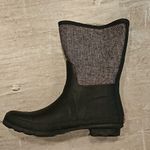 Chooka ππ Classic Mid Calf Racer Rain Boots ~ Herringbone Print Size 9 Photo 6