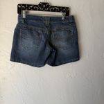 Unionbay  Y2k Shorts 7 Blue‎ Denim Stretch Casual Jean Pockets Mid Rise Utility Photo 4