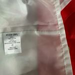 Chadwick's  white Red and Orange Floral Dress fully lined size 10 Photo 6