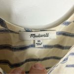 Madewell  sundown striped‎ tank top linen blend size XS Photo 3