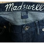 Madewell Low Rise Womens Blue Jeans Size 28 x 32 Dark Blue Wash Denim Skinny Photo 1