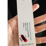 Asilio The Watson Way Flared Hi-Rise Pants Black XS 2 NEW Photo 7