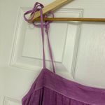 American Eagle Purple Tiered Midi Dress Size XL Photo 3