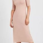 Marcella Matilda Midi Dress NWT Tan Size L Photo 0