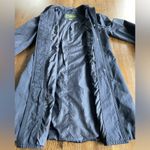 Eddie Bauer  Navy Christine Trench Coat - Size XS Photo 4