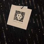 Anne Klein Black Sequin Top Photo 4