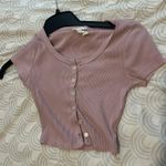 Full Tilt Pink Crop Top Photo 0