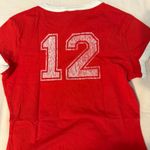 Victoria's Secret Frankie's Bikinis Brooklyn Red shirt and shorts Set Photo 4