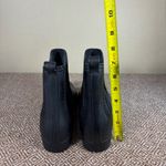 Jeffrey Campbell Hydra Platform Chelsea Rain Boots Black Matte Rubber 10 Casual Photo 6