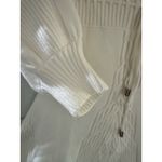 Free People Women's Ivory Emmaline Balloon Sleeve Sweater Dress Sz L NWT Photo 6