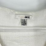 Amuse Society  Sunset Dreams Mini Dress Cream Metallic Size M NWT Photo 11