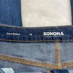 Sonoma  Curvy Bootcut Fit Jeans Women's Plus Size‎ 16 Denim Cotton Medium Wash Photo 4