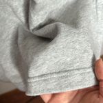 J.Crew Original cotton terry puff-sleeve sweatshirt dress in light grey size XS Photo 7