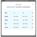  Pin Point Oceanus Underwire One Piece  MiracleSuit. A32 Photo 8
