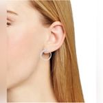 NADRI Tulle Gradient Hoop Earrings, $90 Silver Photo 2