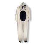 Faded Glory  Womens Costume‎ Size Small 4 6 Cream Black Panda Romper Sleeper Photo 2