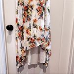 Haute Hippie  Floral Jane High Low Maxi Gown size 12 never worn Photo 3