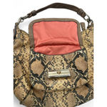 Coach  Kristin python-embossed leather hobo handbag Photo 3