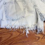 Free People Ivory Comb Frayed Denim Shorts NWT Size 26 Photo 8