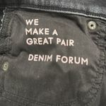 Denim Forum The Lola High Rise Skinny Crop Black Faded Wash Jeans Size 26 Photo 12