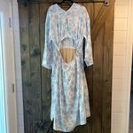 Vince NWT Dahlia Long Sleeve Double V-Neck Dress Photo 5