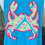 Oversized Boutique Beachy Blue Tank Top Photo 2