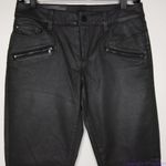 Ann Taylor NEW coated wax super skinny curvy fit black jeans, women size CURVY 4 Photo 3