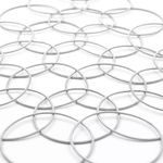 Boutique NEW 2 mm Platinum‎ Plated Stainless Steel 316L Stackable Guitar String Bracelets Photo 10