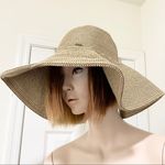 Nine West Floppy Straw Hat Photo 0