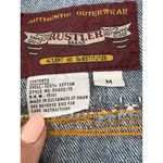 Rustler  Vintage Denim Vest Blue Medium Unisex‎ Casual Sleeveless Photo 2