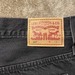 Levi's  501 Shorts Womens Sz 32 Black Denim Jean Cut-Off Distressed Fringe Casual Photo 3