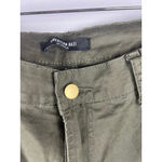 American Bazi  Cargo Jogger Pants Women’s Large Olive Green Black Utility Street Photo 4