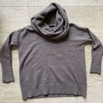 Joan Vass  Womens Turtleneck Solid Long‎ Sleeve Sweater Brown Size XS Photo 0