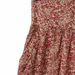 ZARA XS Floral Mini Skirt Pocket Photo 2
