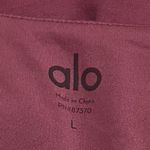 Alo Yoga  Soft Sculpt Long Sleeve Comfy Athletic in Color Mars Clay Size L Photo 7