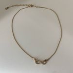 R.J. Graziano Infinity Charm‎ in Crystals Gold Tone 16” Photo 1