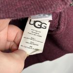UGG  full zip jacket maroon size small Photo 4